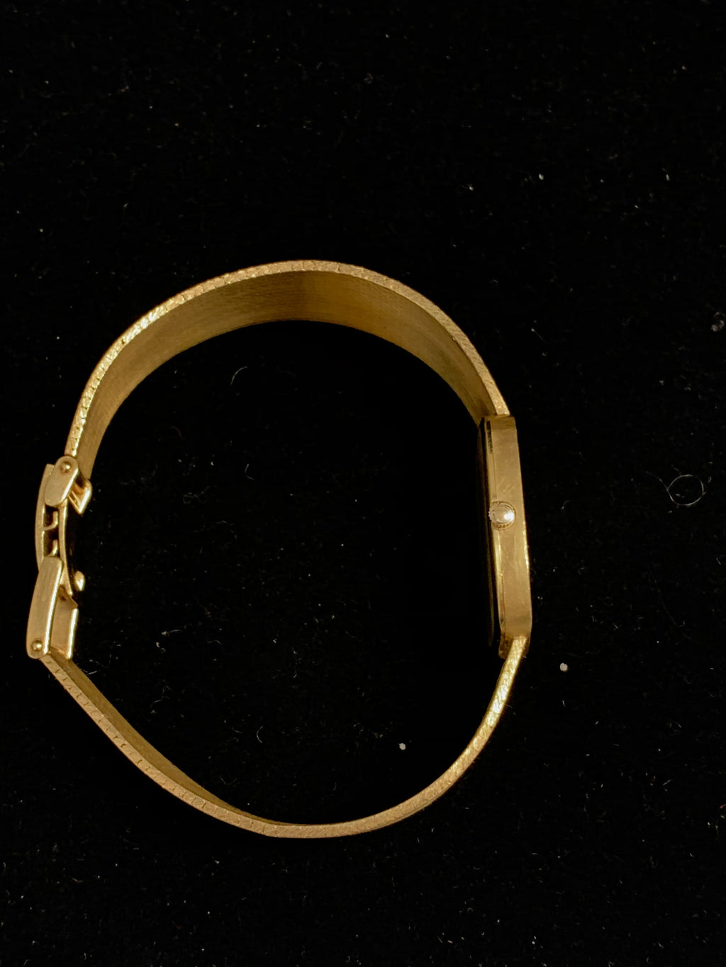 Omega Men's 18K Gold Cuff Bracelet