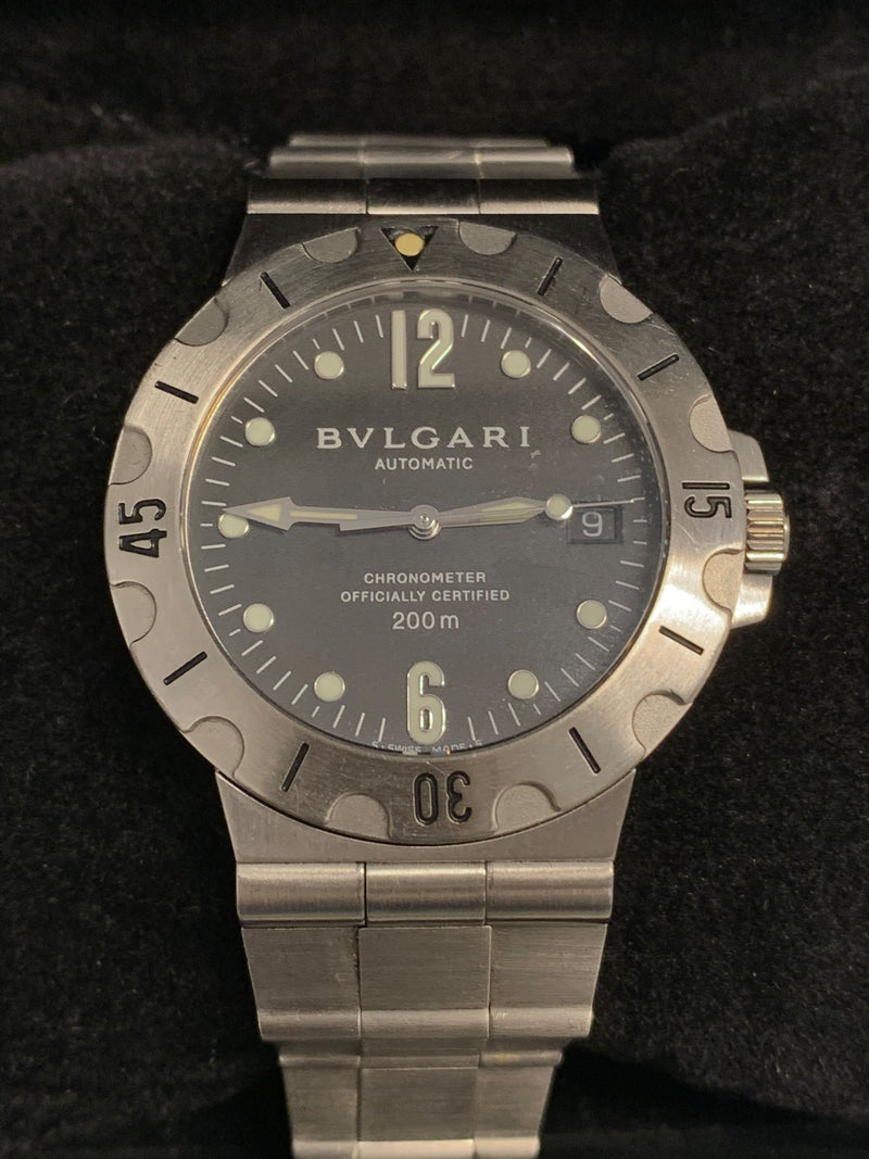 BVLGARI Sport Diving Watch Waterproof up to 600FT - $10K APR Value w/ CoA! APR 57