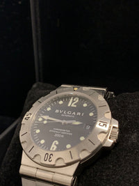 BVLGARI Sport Diving Watch Waterproof up to 600FT - $10K APR Value w/ CoA! APR 57