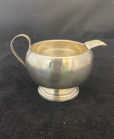 Hamilton good Sterling Silver Creamer and Sugar Bowl