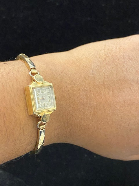 Lady elgin 14k gold hotsell filled watch