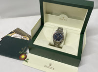 ROLEX MENS XL SS&WG DATEJUST II W/FACTORY SAPHIRE DIAL & DIAMONDS-$30k APR w COA APR57