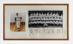 1947 Brooklyn Dodgers Team-Signed Vintage Framed Photograph - Featuring Pee  Wee Reese, Duke Snider - 11.5 x 9.5 - JSA LOA on Goldin Auctions