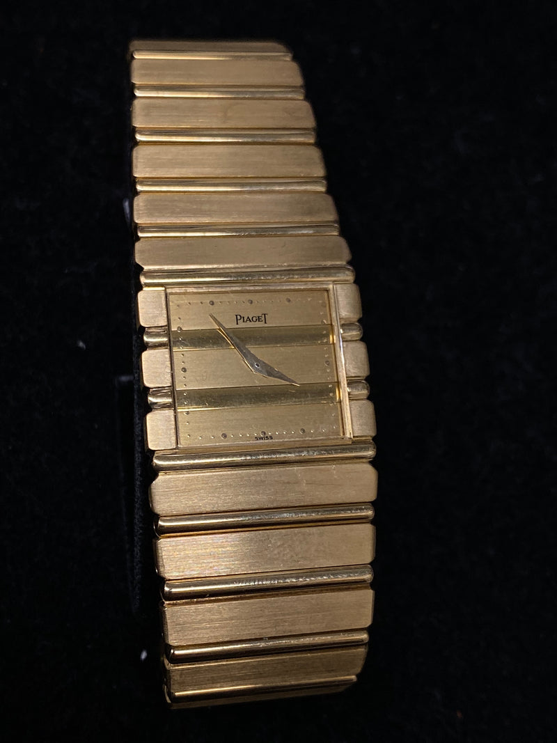 PIAGET Lady s Watch 1980s Polo in 18K Yellow Gold