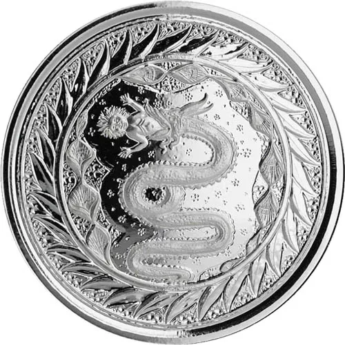 2020 Samoa 1 oz Silver Serpent of Milan Coin (BU) APR 57