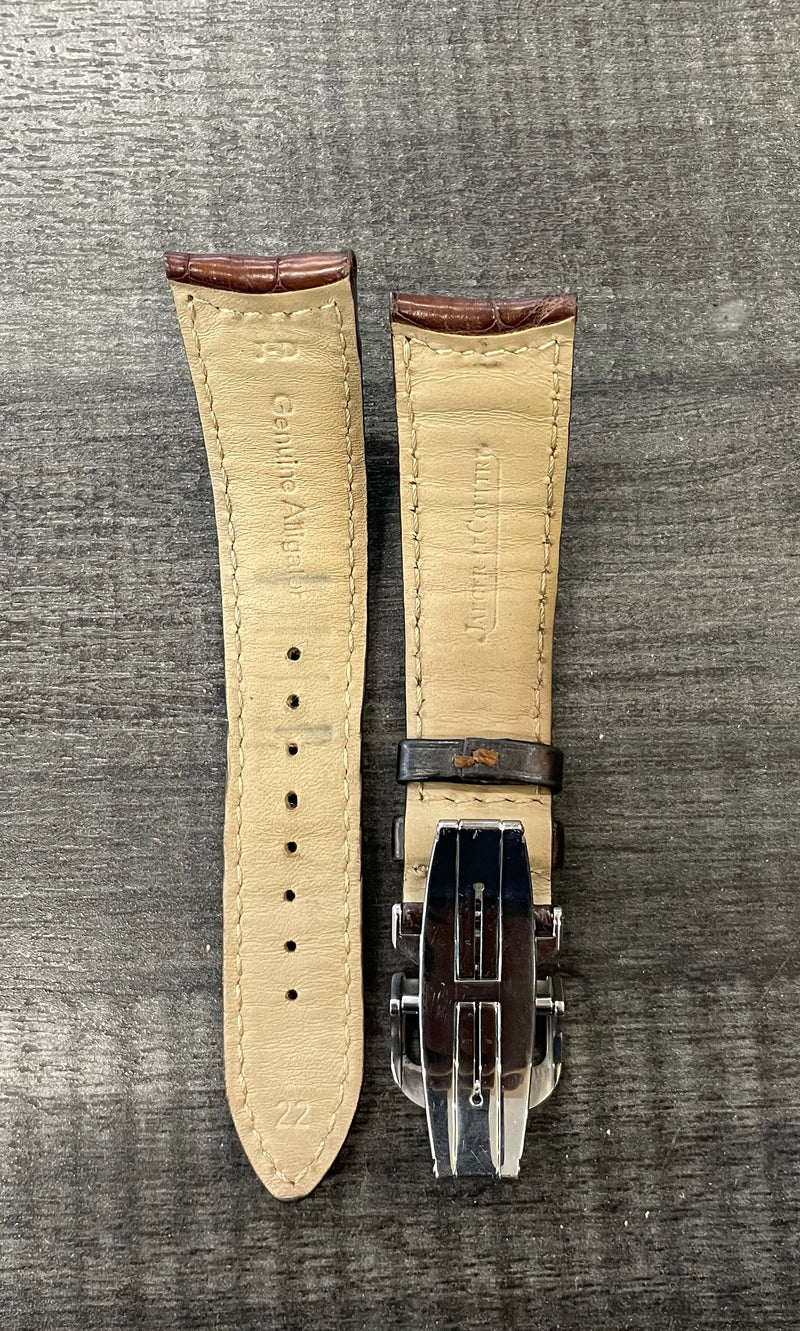 Jaeger lecoultre 2025 alligator strap