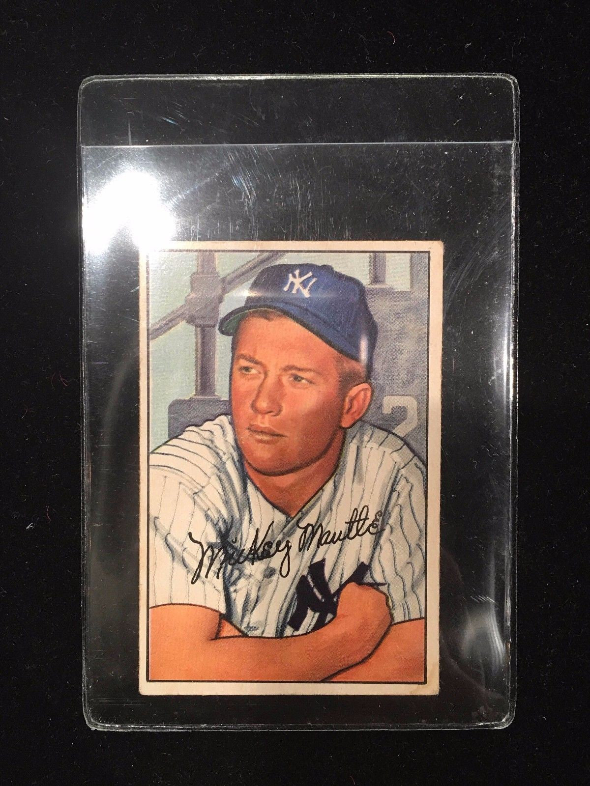 1952 on sale Bowman #101 Mickey Mantle - Classic high end Older Reprint Baseball Card - iconic relic